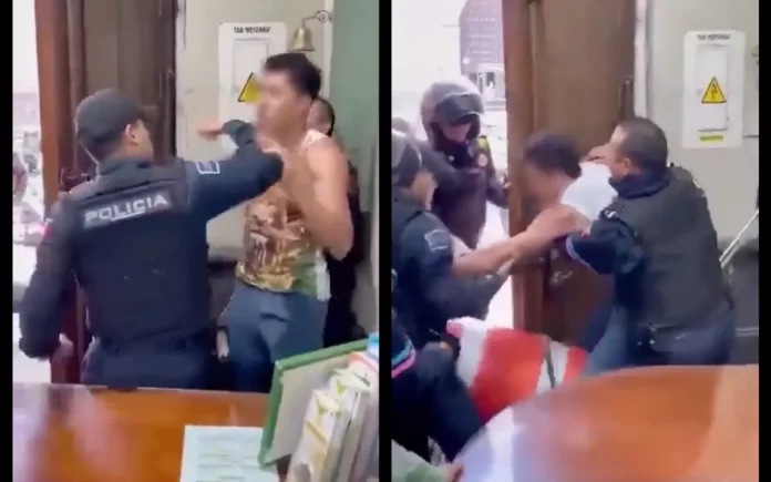 policias-puebla-universidad-arrestar-alumno-agresion-verbal-280623-1