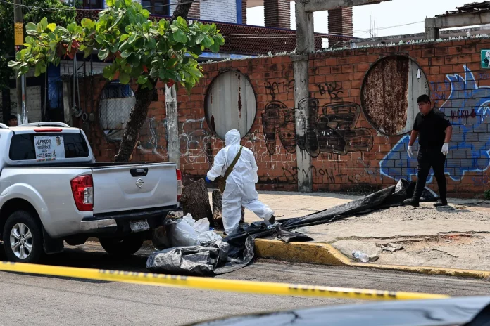 peritos-forenses-realizan-el-levantamiento-de-cuerpos-en-acapulco